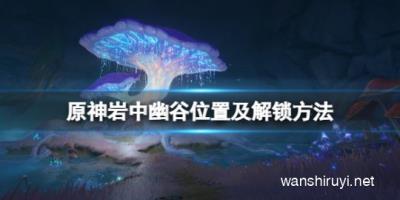 原神岩中幽谷怎么解锁？岩中幽谷位置及解锁方法