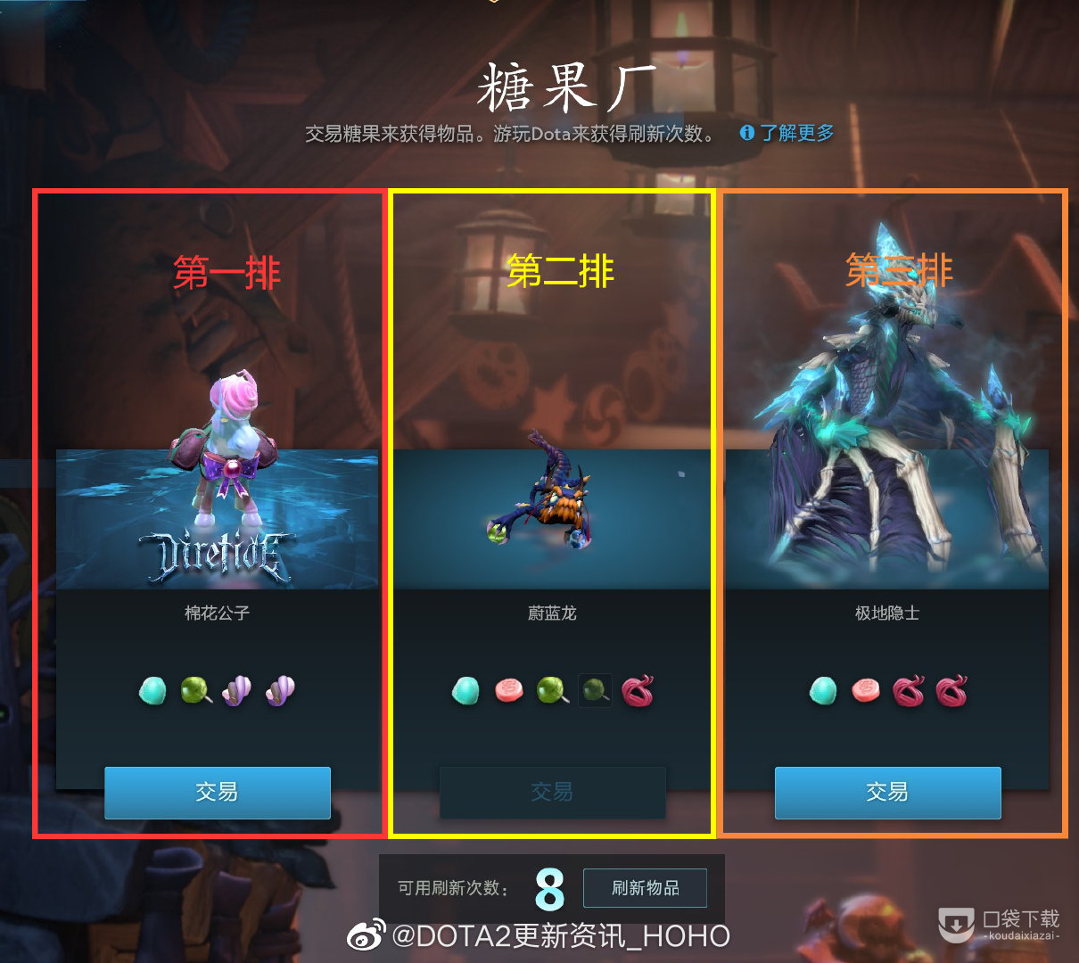 DOTA2糖果袋作用介绍