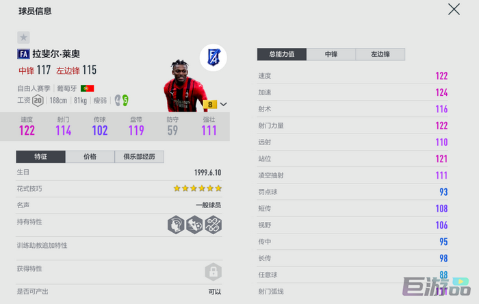 细数Fifa online4的那些妖人前锋