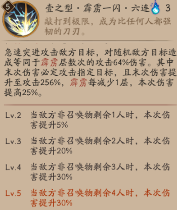 《阴阳师》我妻善逸有什么技能