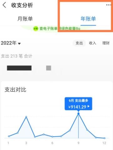 支付宝2022年度账单在哪看介绍