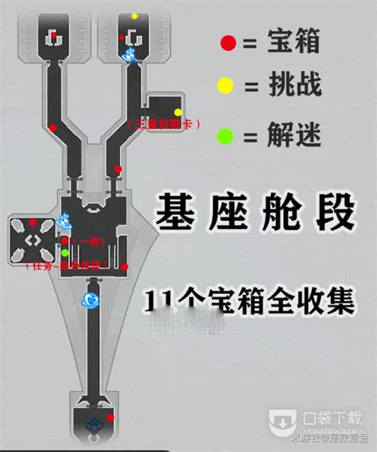 崩坏星穹铁道空间站黑塔地图全部宝箱位置大全